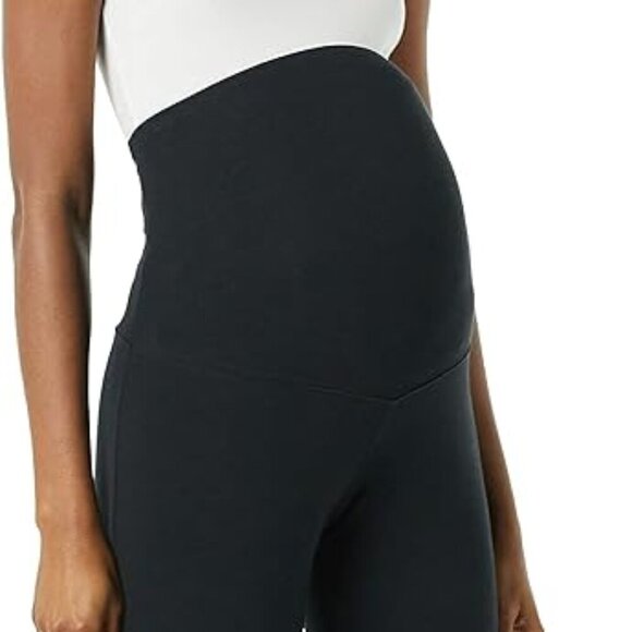 NEW Amazon Essentials Women's Maternity Full Length Leggings Black - Picture 2 of 9